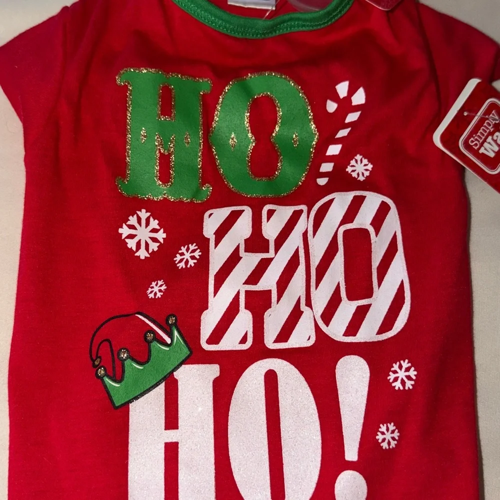 Red and Green Holiday Dog Shirt
